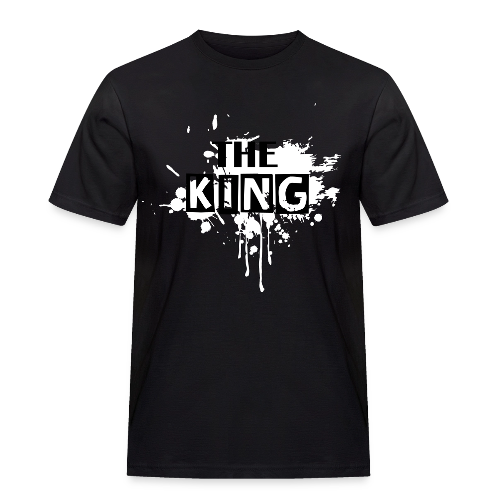 Männer Workwear T-Shirt - Schwarz