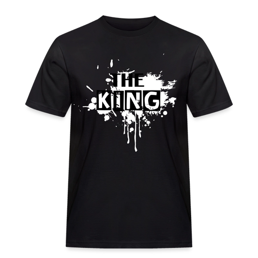 Männer Workwear T-Shirt - Schwarz
