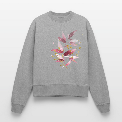 Relaxed Frauen Organic Sweatshirt - Grau meliert