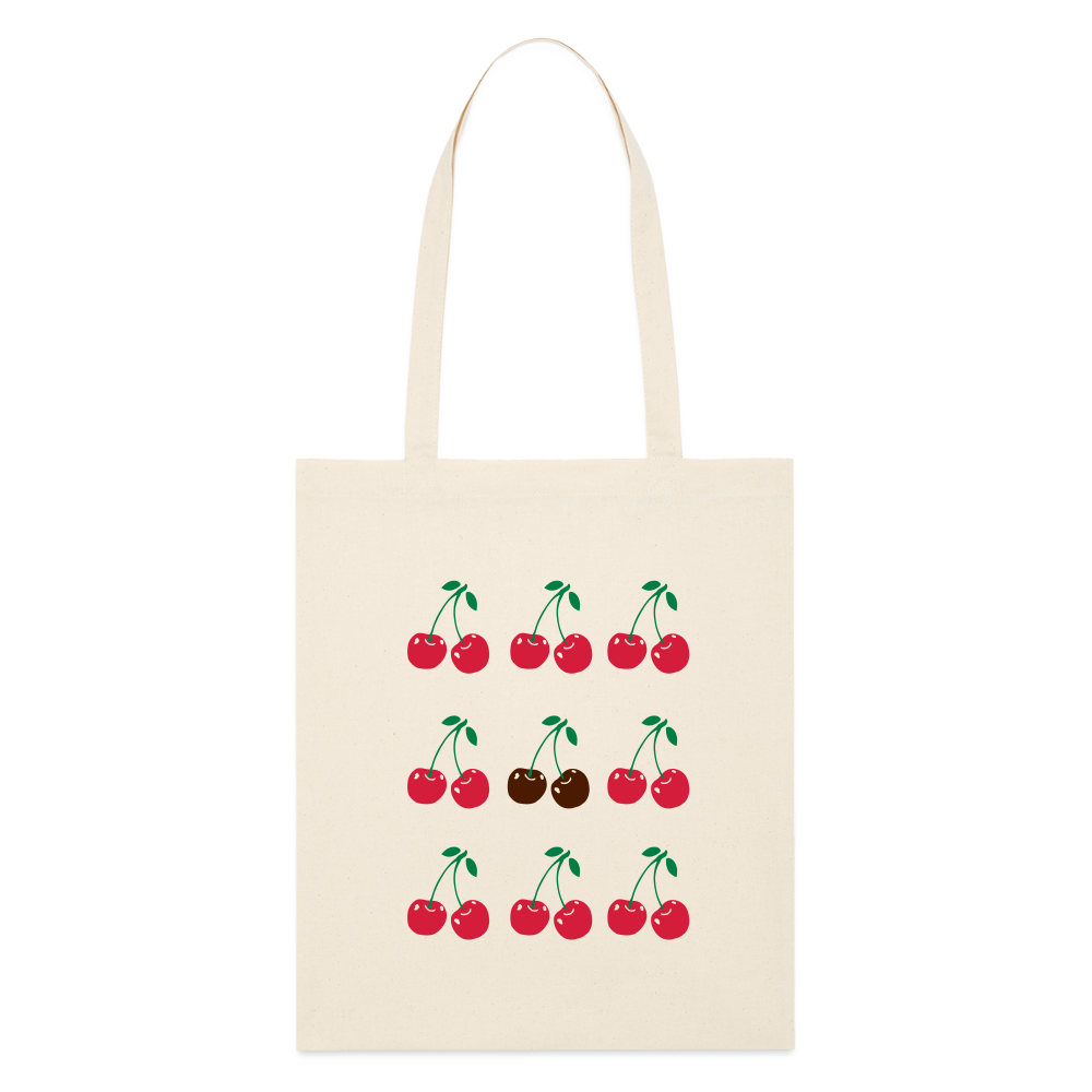 Stanley/Stella Bio-Stoffbeutel - Weißgrau