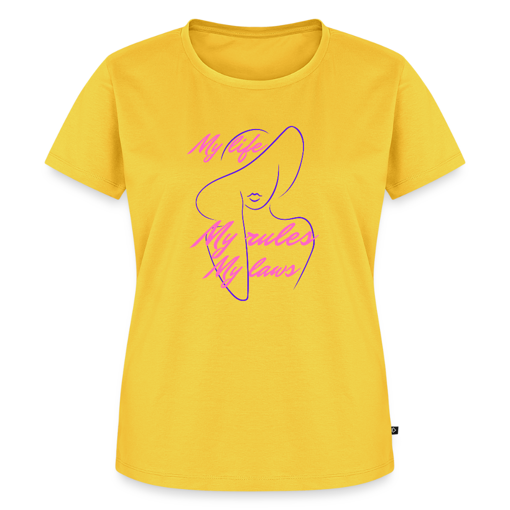 Frauen Premium T-Shirt - Gelb