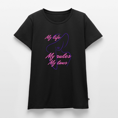 Frauen Premium T-Shirt - Schwarz