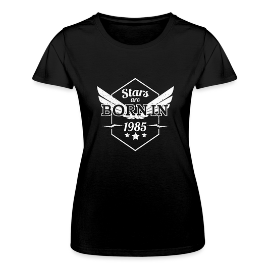 Frauen-T-Shirt von Fruit of the Loom - Schwarz
