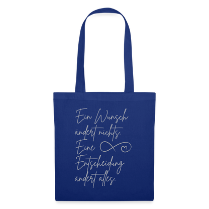Stoffbeutel - Royalblau