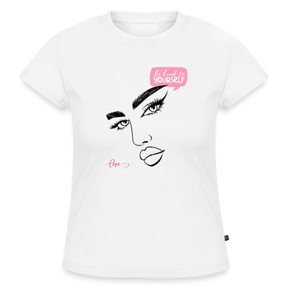 SLIM FIT Frauen Organic T-Shirt - Weiß