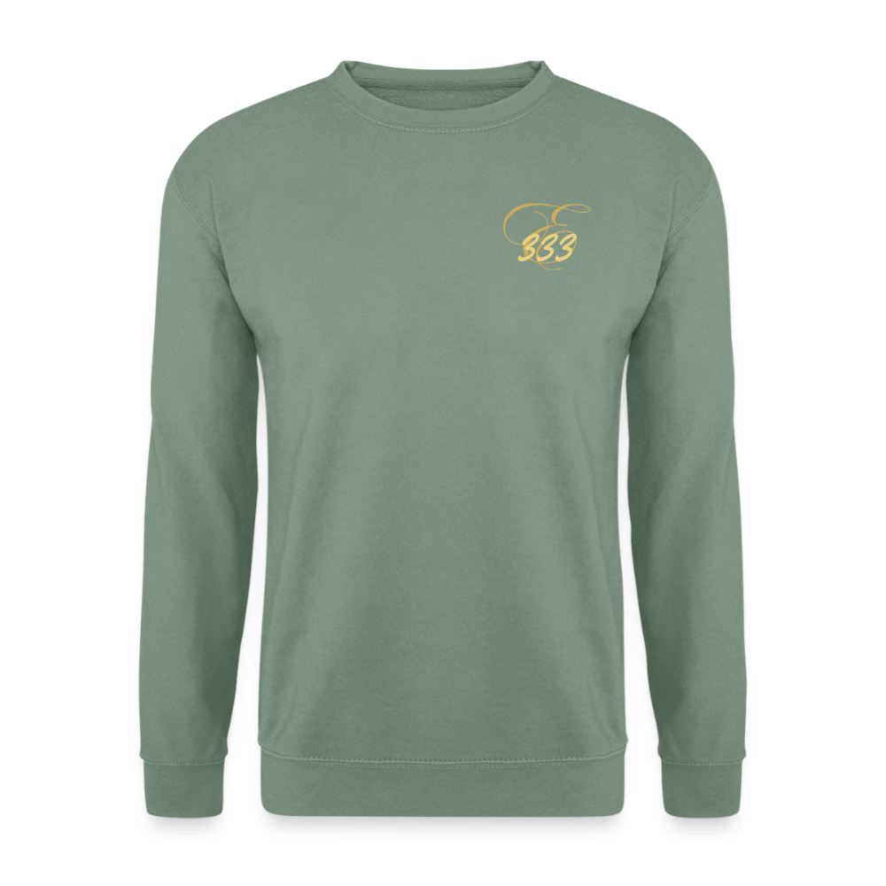 Unisex Pullover - Graugrün