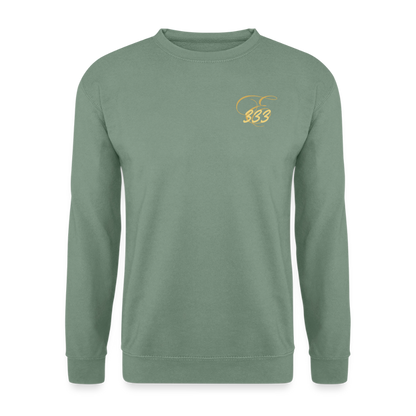 Unisex Pullover - Graugrün