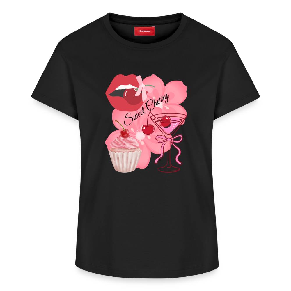 Frauen Supima Cotton T-Shirt - Schwarz