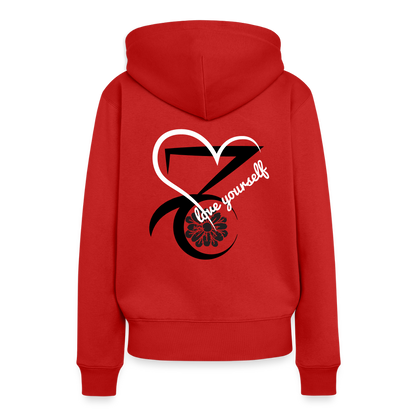 Frauen Premium Hoodie - Rot