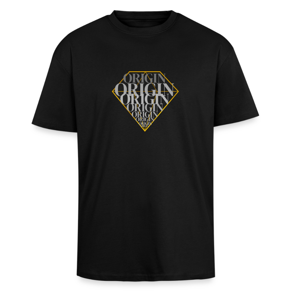 Oversized Heavyweight Unisex T-Shirt - Schwarz