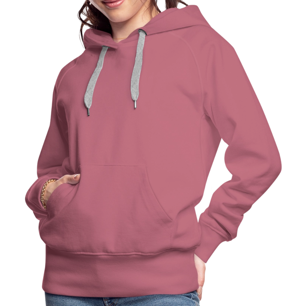 Frauen Premium Hoodie - Malve
