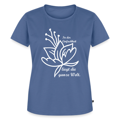 Frauen Premium T-Shirt - Taubenblau