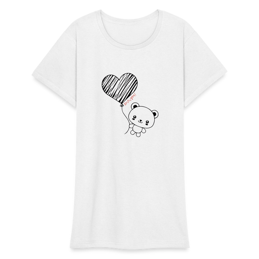 Frauen Gildan Heavy T-Shirt - Weiß