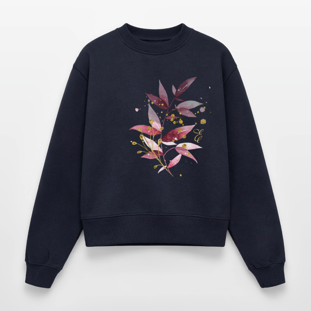 Relaxed Frauen Organic Sweatshirt - Navy
