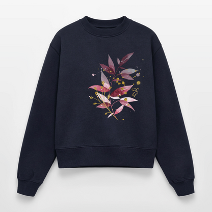 Relaxed Frauen Organic Sweatshirt - Navy