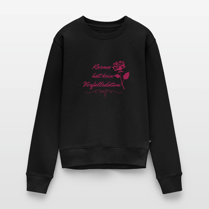 Frauen Premium Pullover - Schwarz