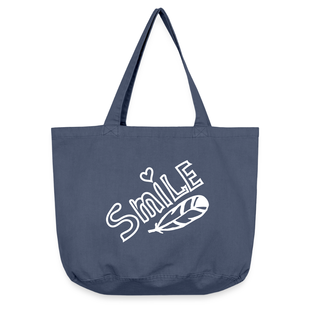 Vintage-Washed Shopper - Vintage Denim