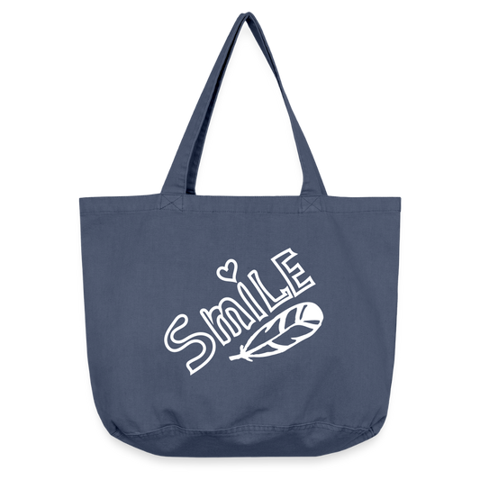 Vintage-Washed Shopper - Vintage Denim