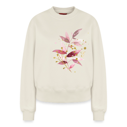 Relaxed Frauen Organic Sweatshirt - Naturweiß