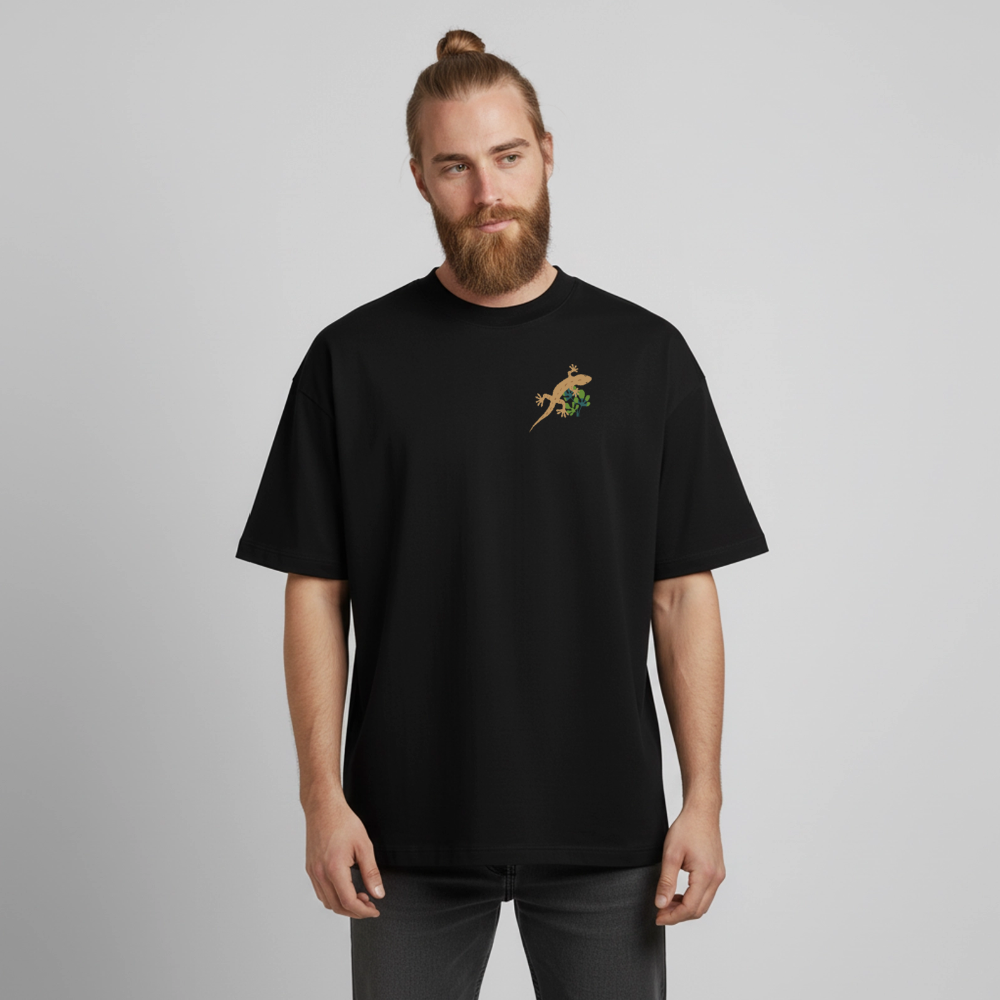 Boxy Heavyweight Unisex Organic T-Shirt - Schwarz