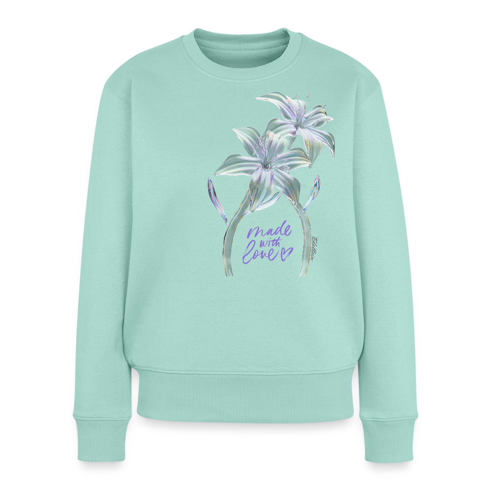 Frauen Premium Pullover - Mint 