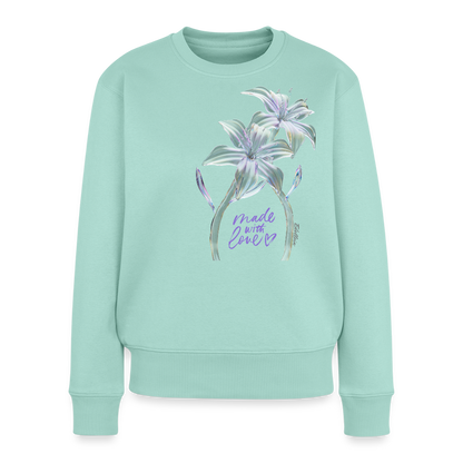 Frauen Premium Pullover - Mint 