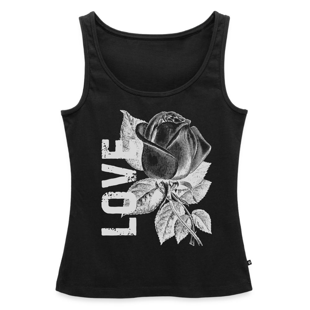 Frauen Premium Tank Top - Schwarz