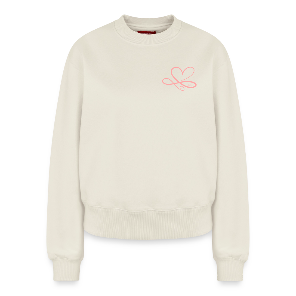 Relaxed Frauen Organic Sweatshirt - Naturweiß