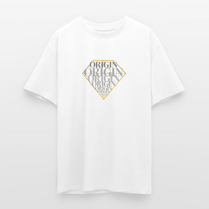 Oversized Heavyweight Unisex T-Shirt - Weiß