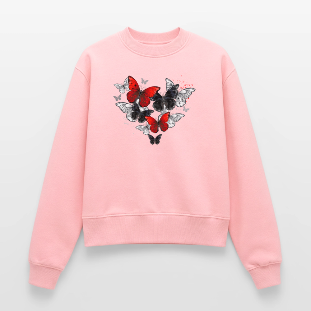 Relaxed Frauen Organic Sweatshirt - Rosa