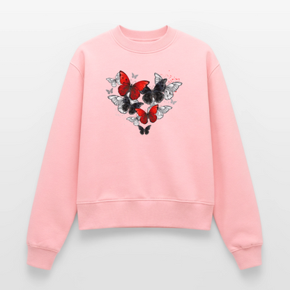 Relaxed Frauen Organic Sweatshirt - Rosa