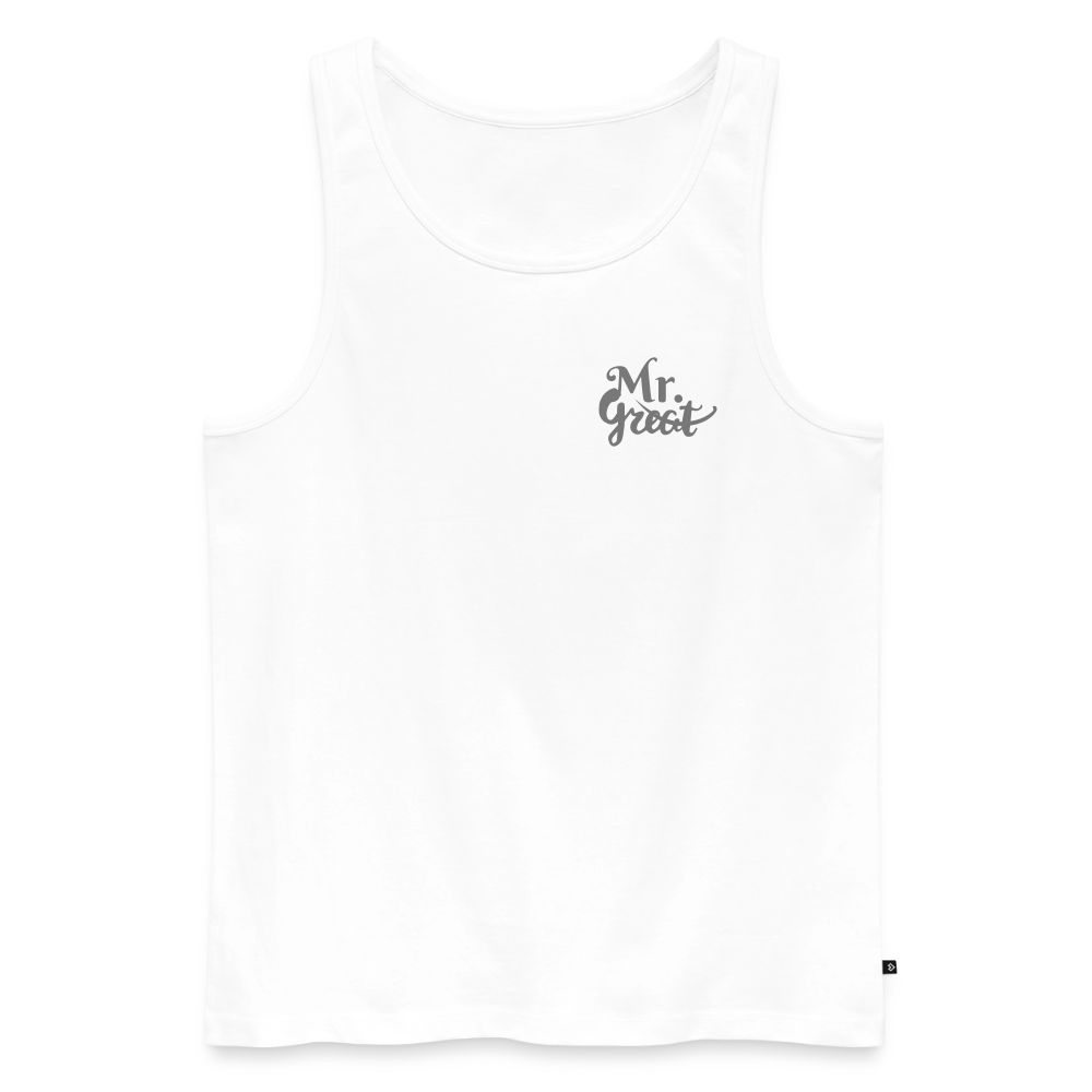 Männer Premium Tank Top - Weiß