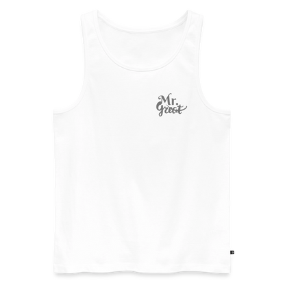 Männer Premium Tank Top - Weiß