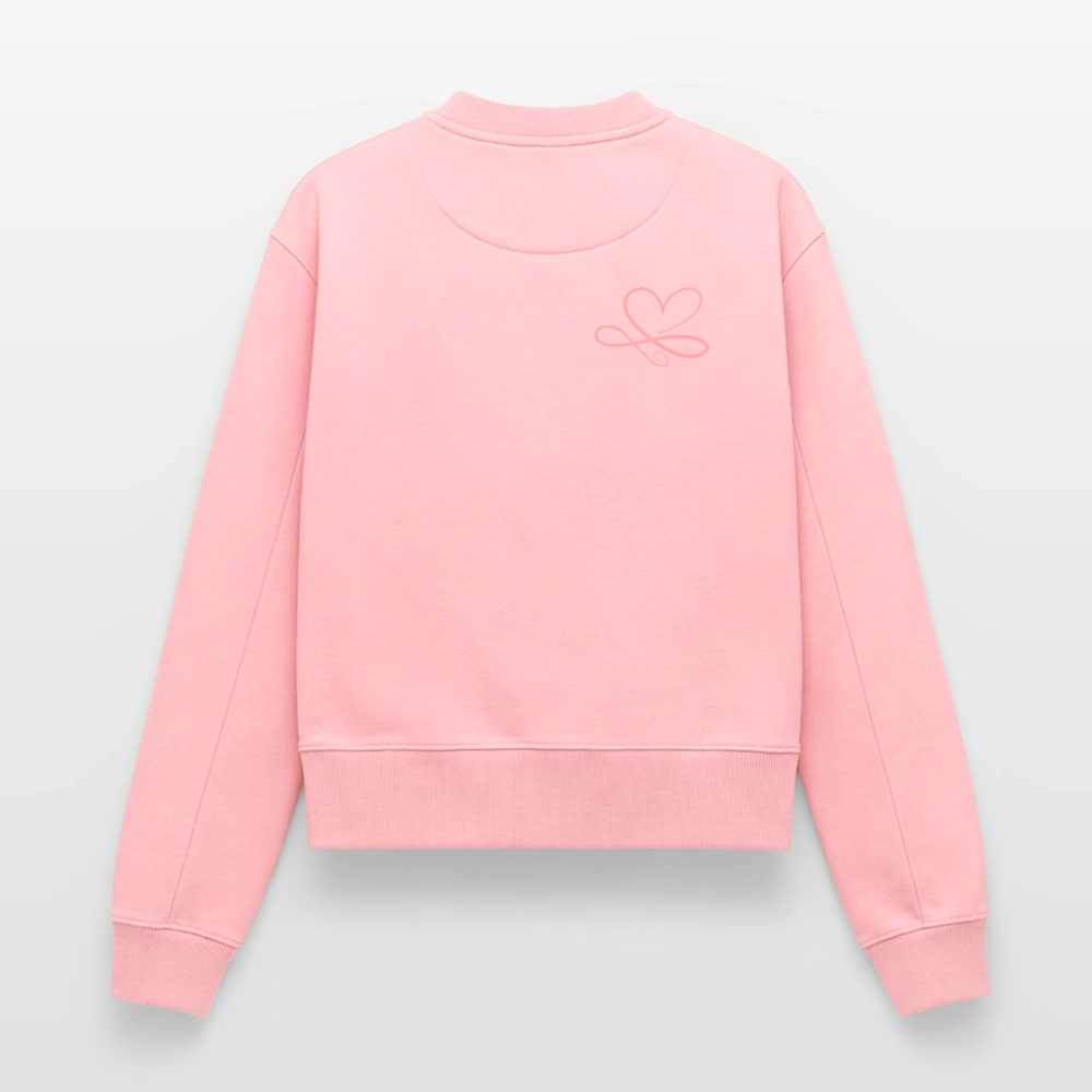Relaxed Frauen Organic Sweatshirt - Rosa