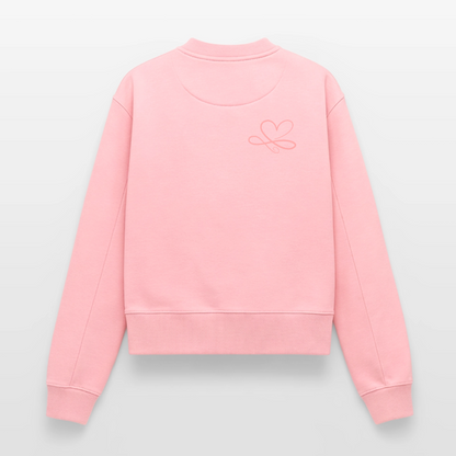 Relaxed Frauen Organic Sweatshirt - Rosa