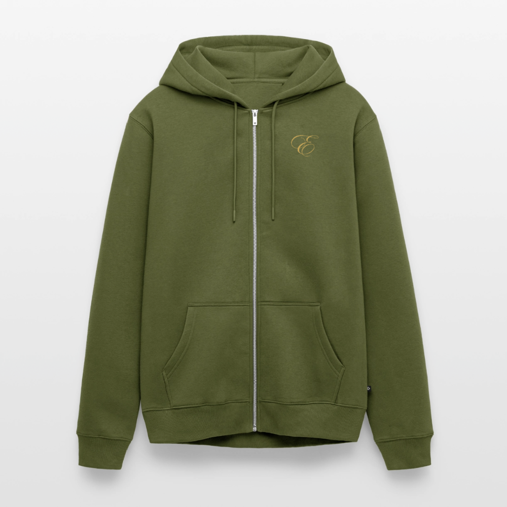 Männer Premium Kapuzenjacke - Khaki