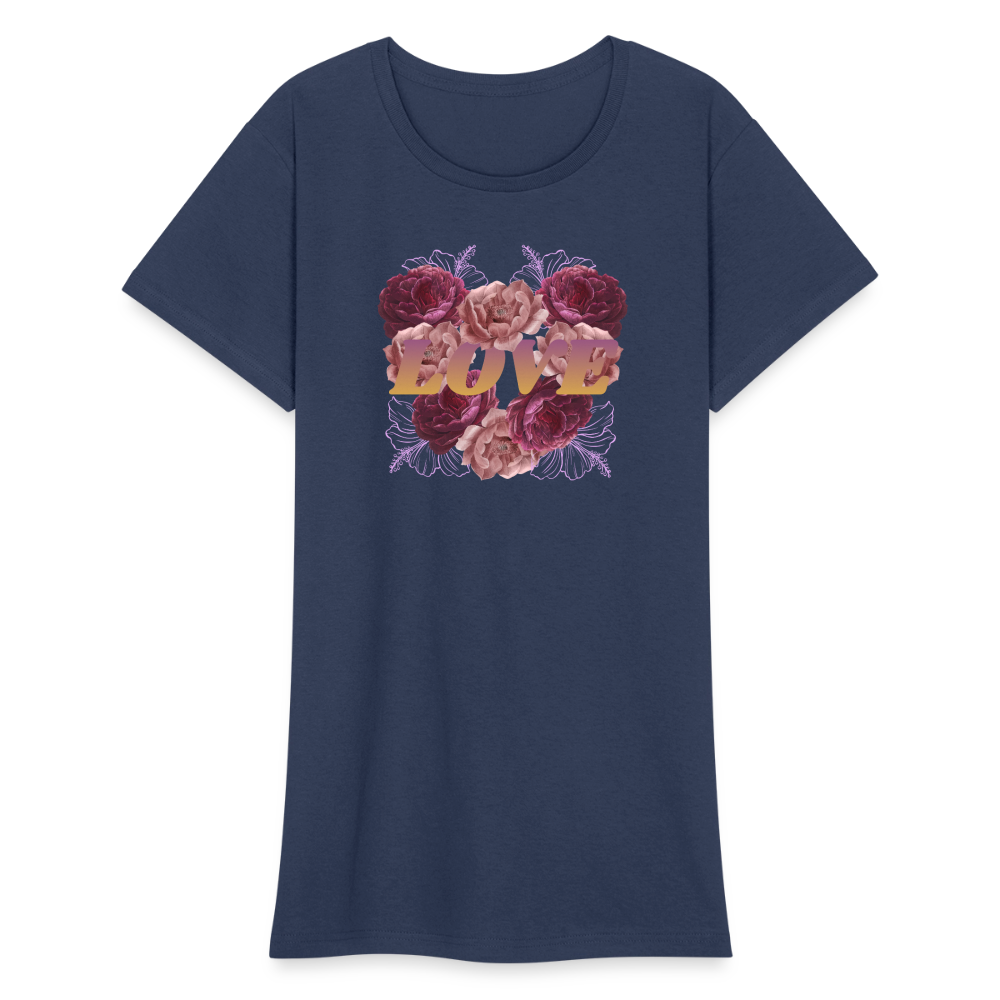Frauen Heavy T-Shirt - Navy