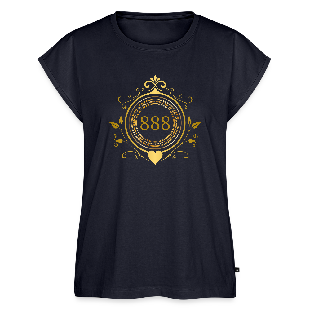 Frauen Oversize T-Shirt - Navy