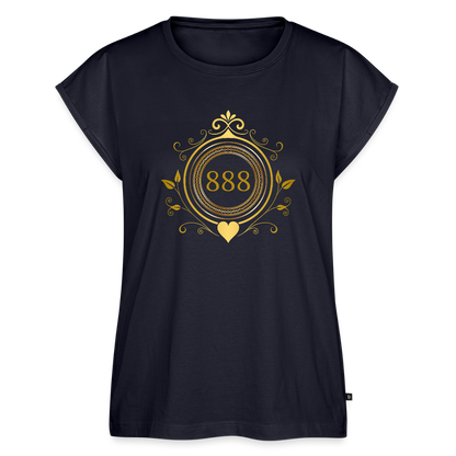 Frauen Oversize T-Shirt - Navy