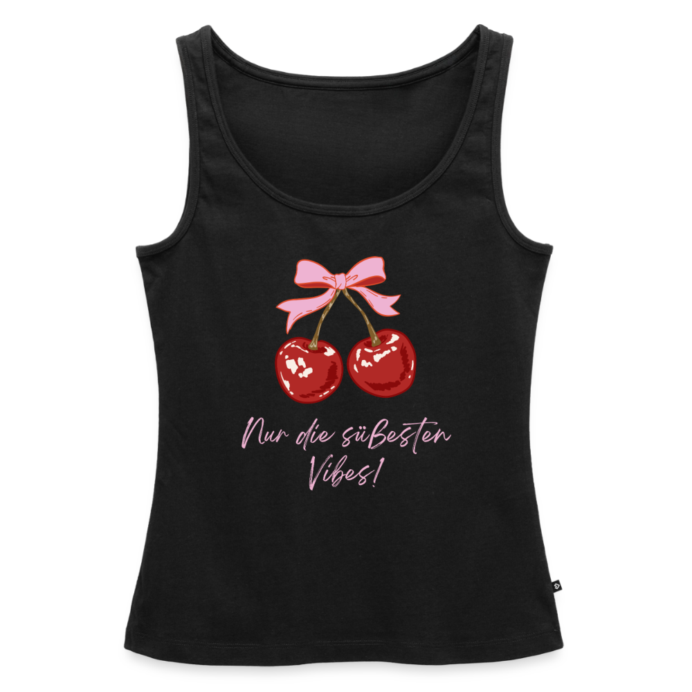 Frauen Premium Tank Top - Schwarz