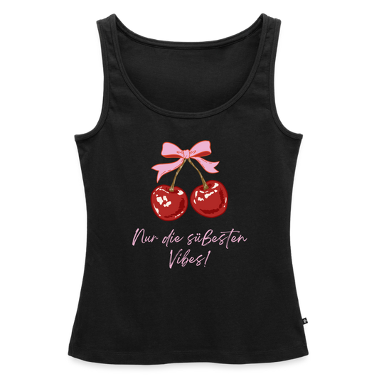 Frauen Premium Tank Top - Schwarz