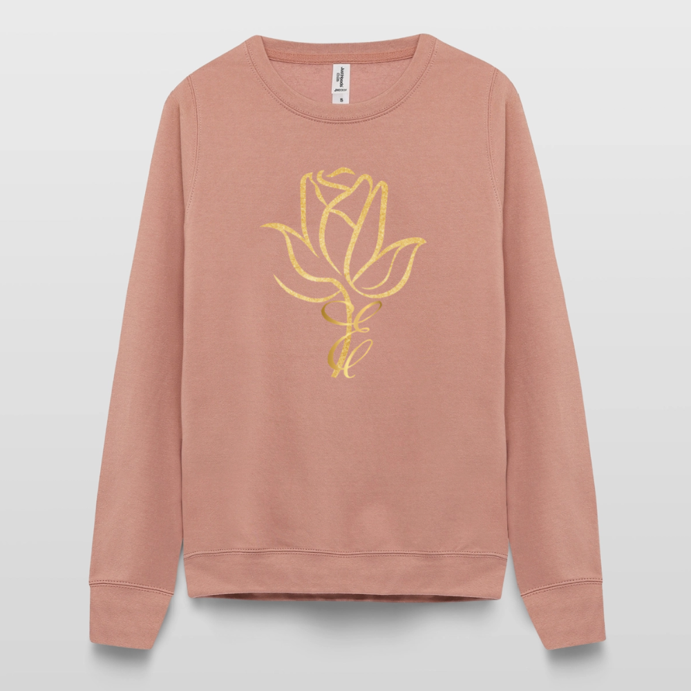 Frauen Sweatshirt - Altrosa