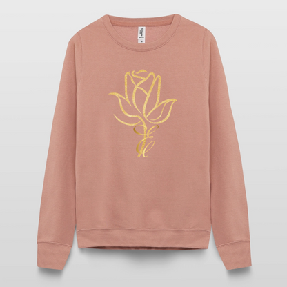 Frauen Sweatshirt - Altrosa