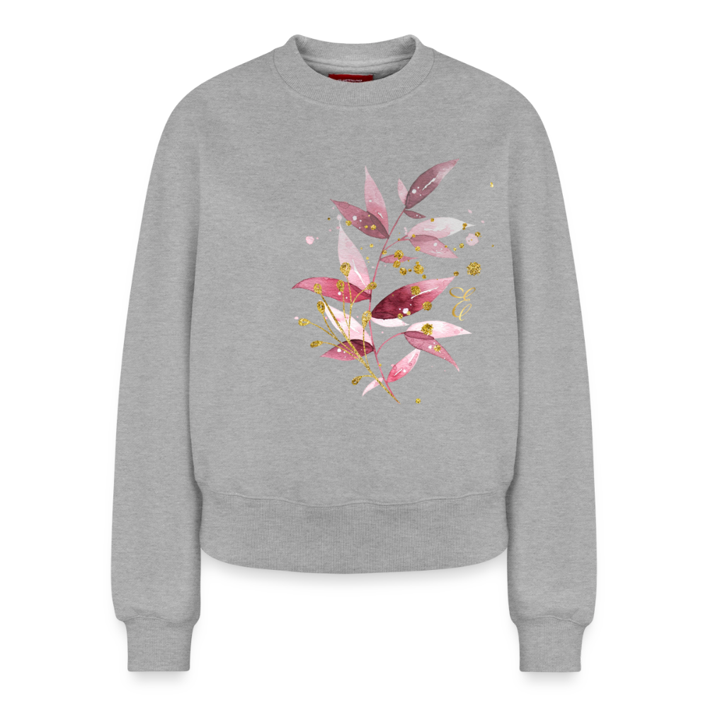 Relaxed Frauen Organic Sweatshirt - Grau meliert