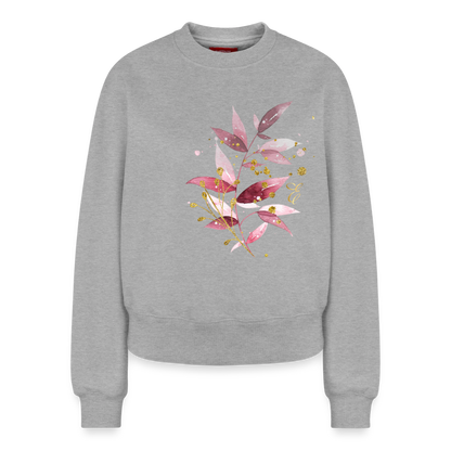 Relaxed Frauen Organic Sweatshirt - Grau meliert