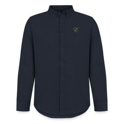 Männer Oxford Hemd - Navy