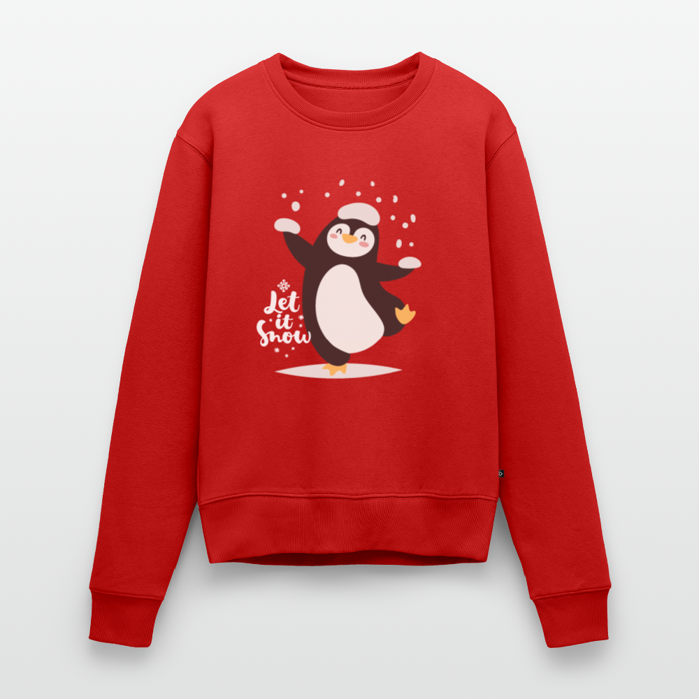 Frauen Premium Pullover - Rot