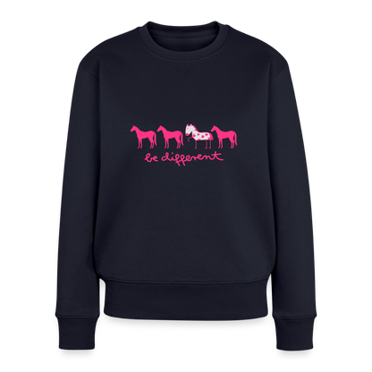 Frauen Premium Pullover - Navy