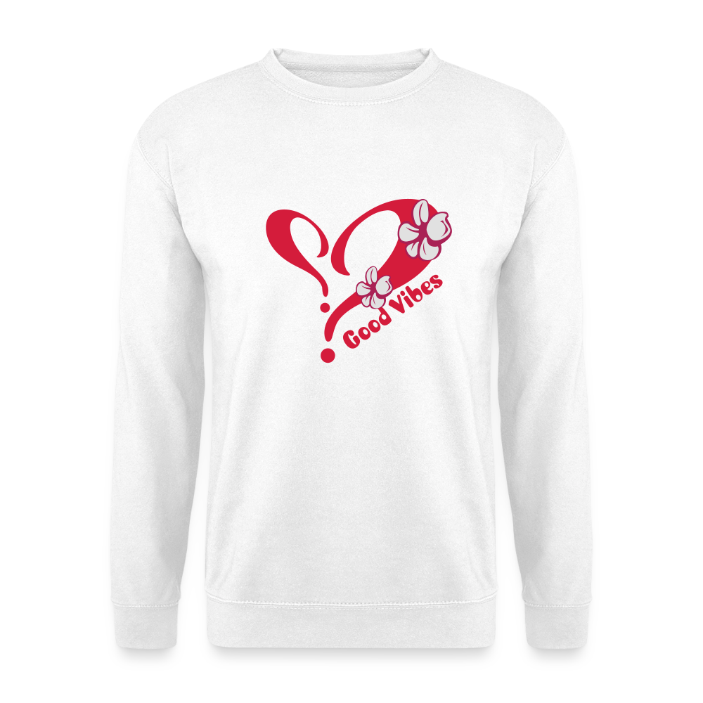 Unisex Pullover - Weiß