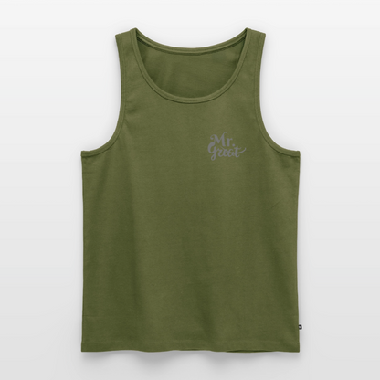 Männer Premium Tank Top - Khaki